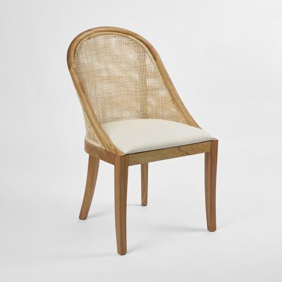 Beau Dining Chair Natural Whitewash