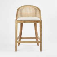 Beau Counter stool Natural Whitewash