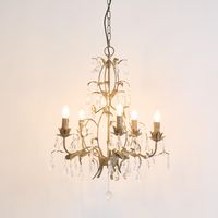 Medium Taupe Chandelier