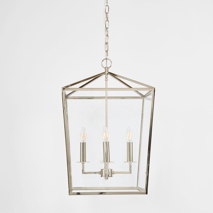 Ralph Large Glass Square Pendant