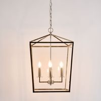 Ralph Large Glass Square Pendant