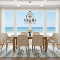 Charlotte Rattan Dining Chair Natural Whitewash