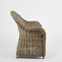 Long Island Wicker ArmChair with Cushion - Outdoor Under-Cover
