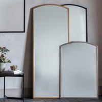 Higgins Arch Mirror Antique Gold