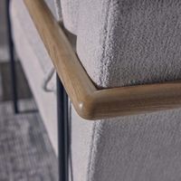 Liam Armchair Ivory & Natural