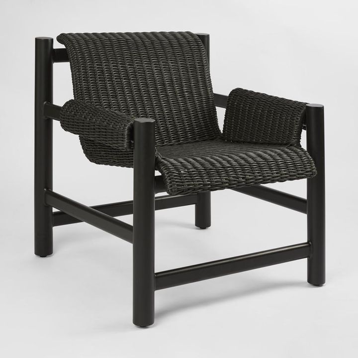 Riven Outdoor Occasional ArmChair Black