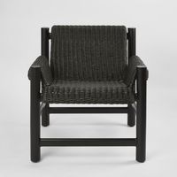 Riven Outdoor Occasional Chair Black