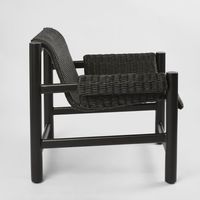 Riven Outdoor Occasional Chair Black