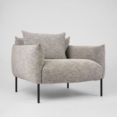 GIANO Armchair Grey Fleck