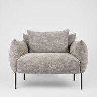 GIANO Armchair Grey Fleck