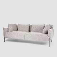 GIANO Sofa 3 seater Grey Fleck