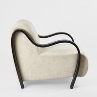 Apollo Armchair Ivory & Black