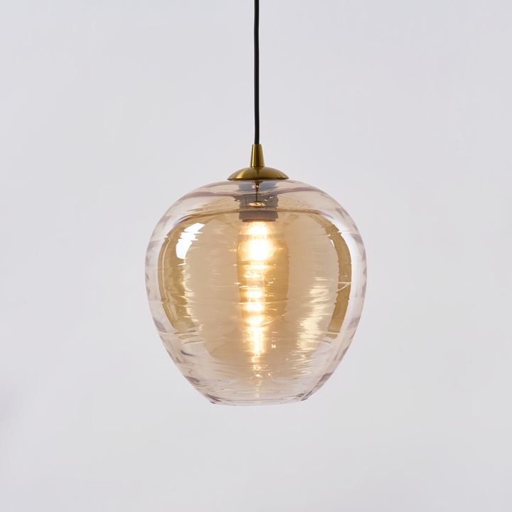 Serenity Ceiling Pendant Amber