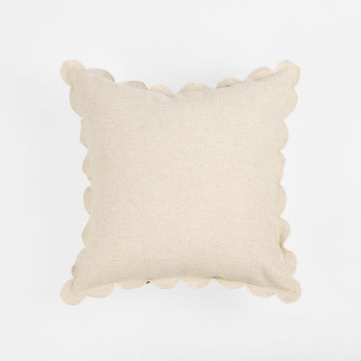 Cushion - Scallop 50x50cm White