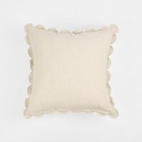 Cushion - Scallop 50x50cm White