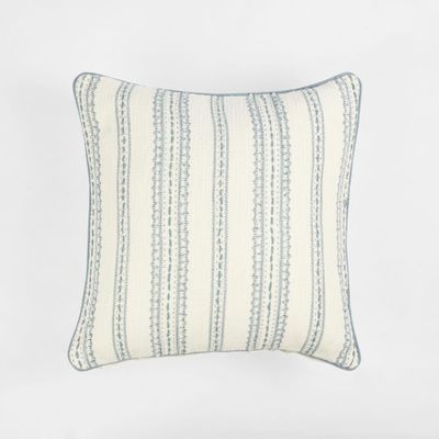 Cushion - Bluebell 50x50cm Natural/Blue