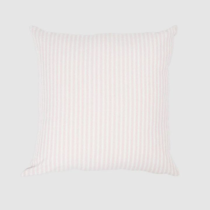 Ticking cushion Pink 50x50