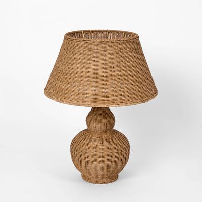 Long Island Rattan Table Lamp