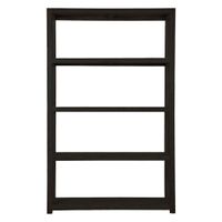 Carfu Wooden Shelf 150x40x240 Black