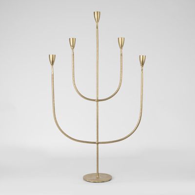 Joshua Candle Stand Brass