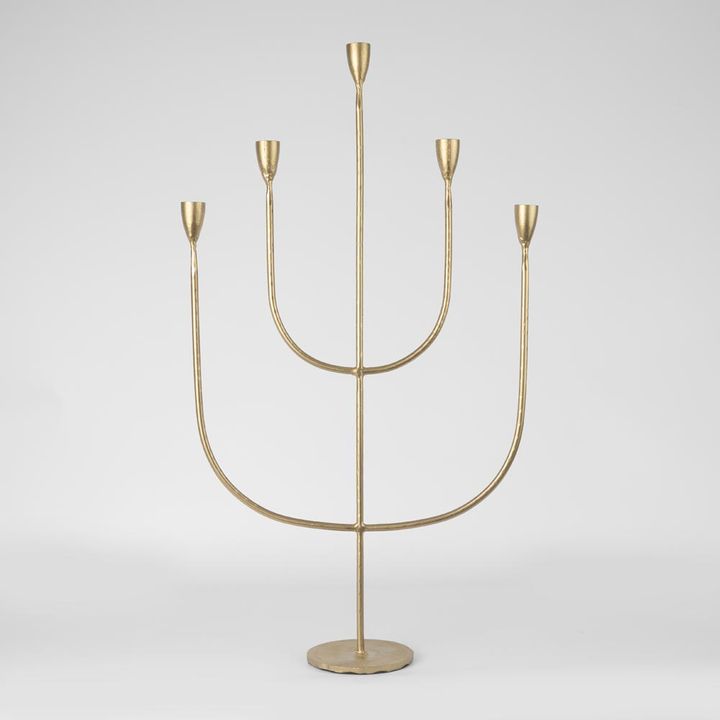 Joshua Candle Stand Brass