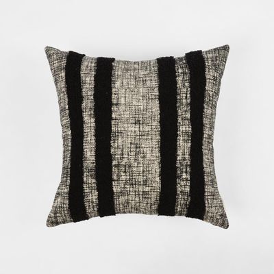 Cushion - Stanly 50x50cm Black/Grey