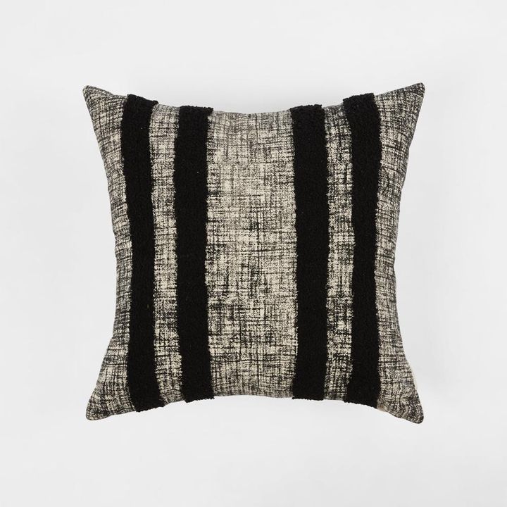 Cushion - Stanly 50x50cm Black/Grey