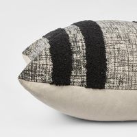 Cushion - Stanly 50x50cm Black/Grey