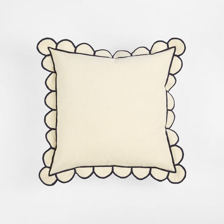 Cushion - Paree 50x50cm Natural/Blue