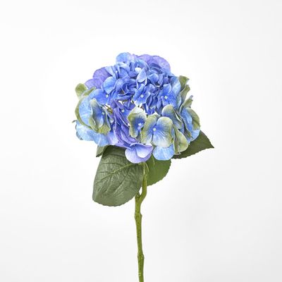 Real Touch Hydrangea 64cm Blue