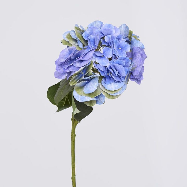 Real Touch Hydrangea 64cm Blue