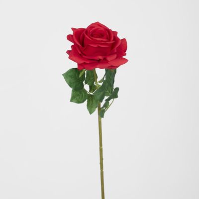 Real Touch Rose Stem Red