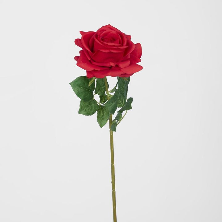 Real Touch Rose Stem Red