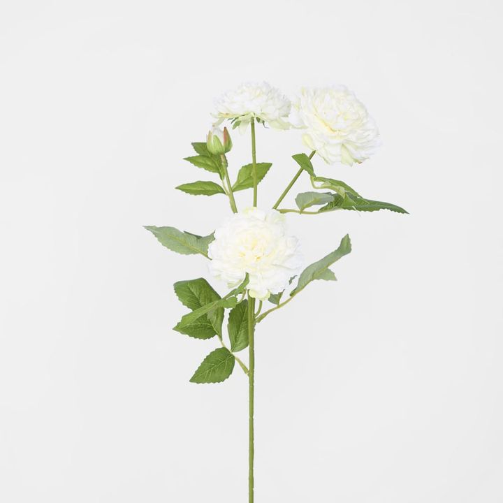 Peony Spray With 3 Heads White