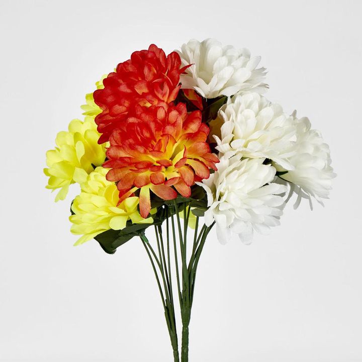 Chrysanthemum Bush 3 Colours Box of 60