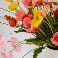 Mini Poppy Spray Pink