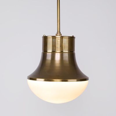 Halo Ceiling Pendant Antique Brass