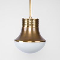 Halo Ceiling Pendant Antique Brass