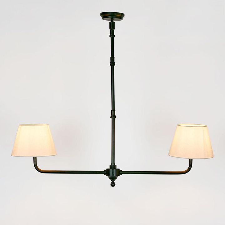 Sheridan Two Arm Pendant Black