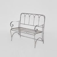 FLEUR DE LYS GARDEN SEAT -Outdoor