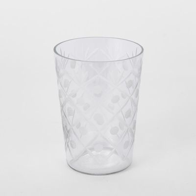 Hand Etched T Lite Holder