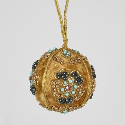 Inca Beaded Hanging Bauble SML