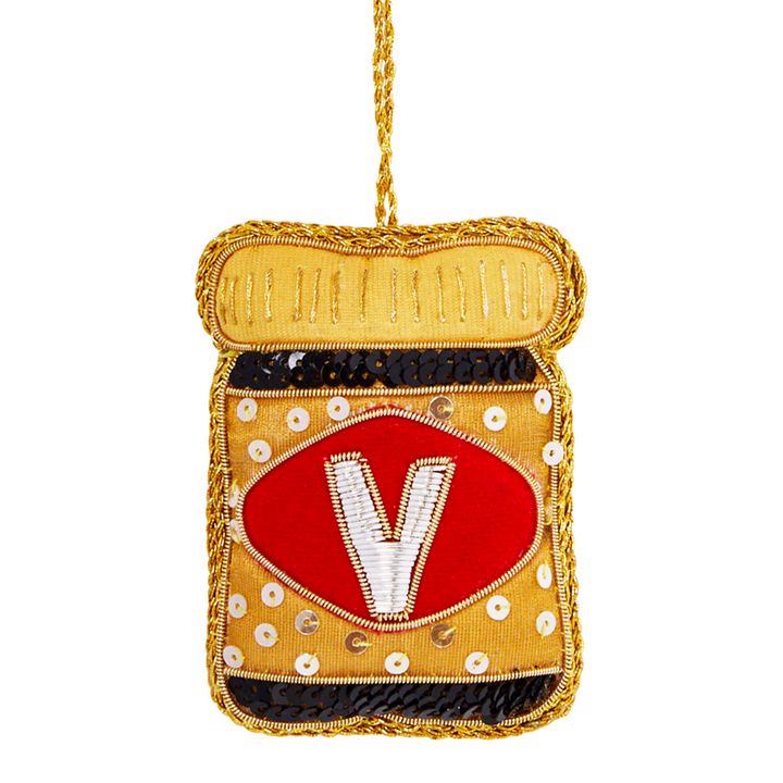 Vegemite Sequin Tree Decoration