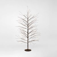 Black Forest Twinkling Light Up Tree with 1300 Lights 180cm