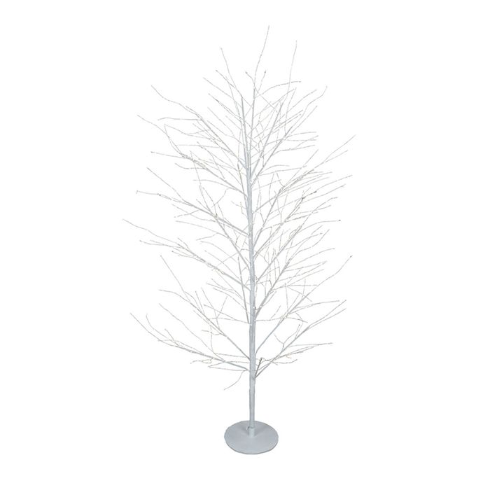 White Forest Twinkling Light Up Tree with 900 Lights 150cm