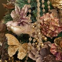 Hanging Glitter Stem Gold