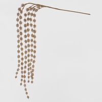Hanging Glitter Stem Gold