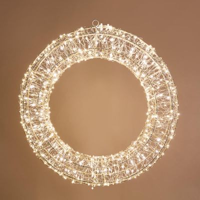 Stellar Light Up Wreath 70cm