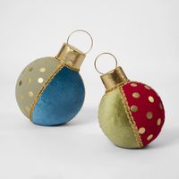 Carnival Bauble Red & Green