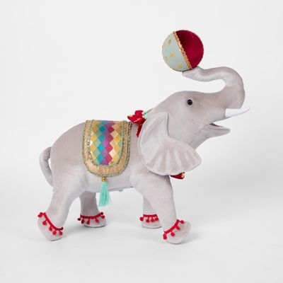 Carnival Elephant with Ball